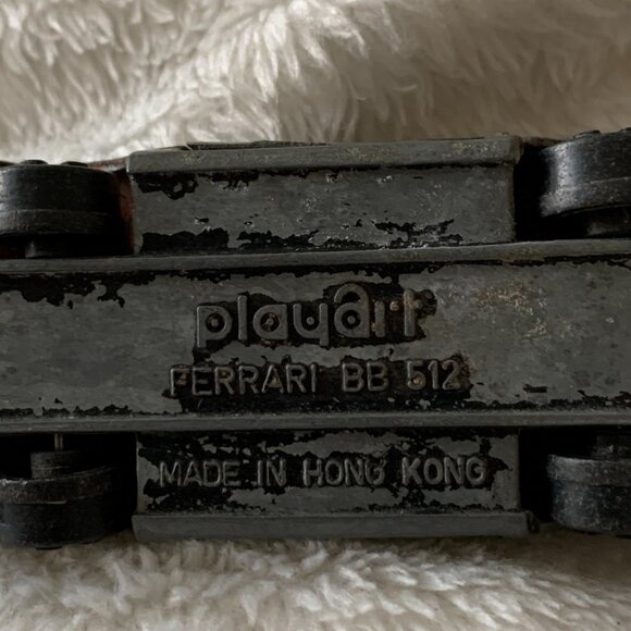 Vintage Playart Yatming Charmerz Ferrari BB 512 Die Cast Toy Car - Picture 8 of 8